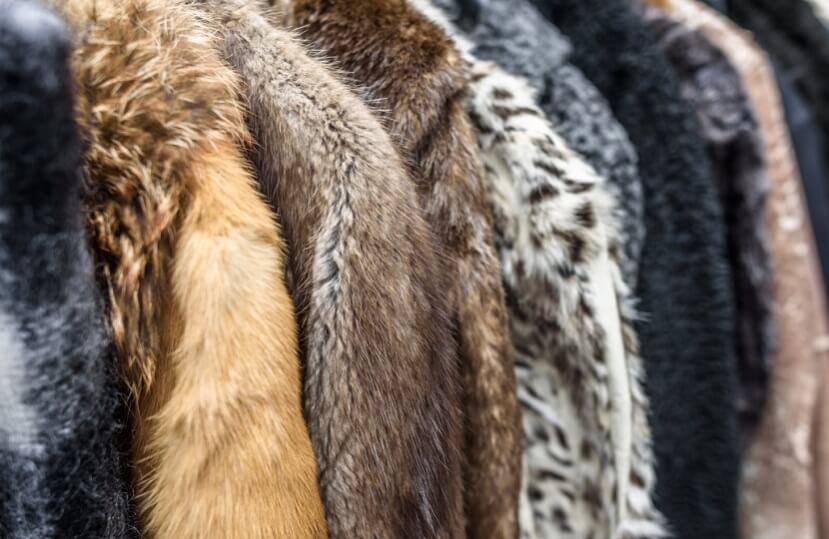 old fur coats