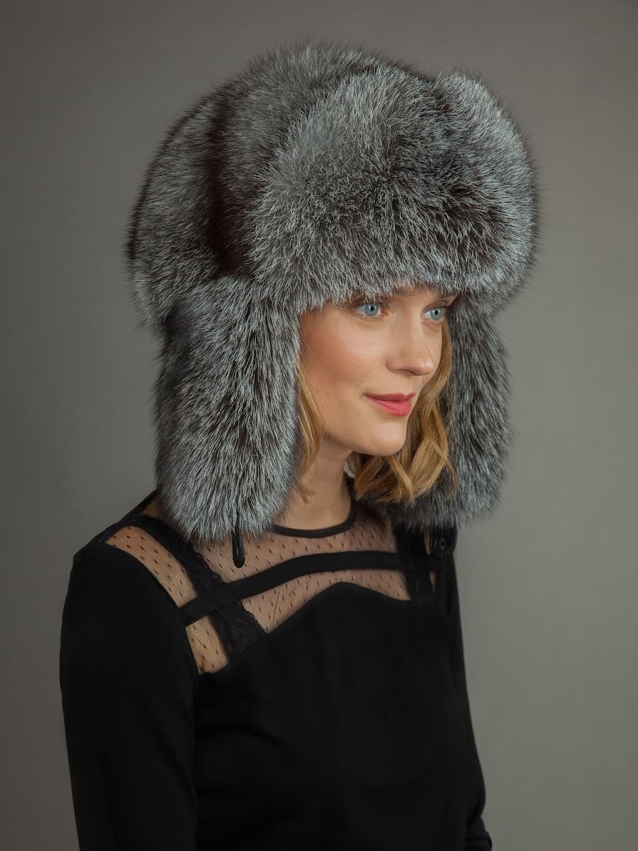 russian hat with ear flaps
