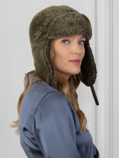 Mouton & Silver Fox Fur Ushanka Hat | Handmade by NordFur