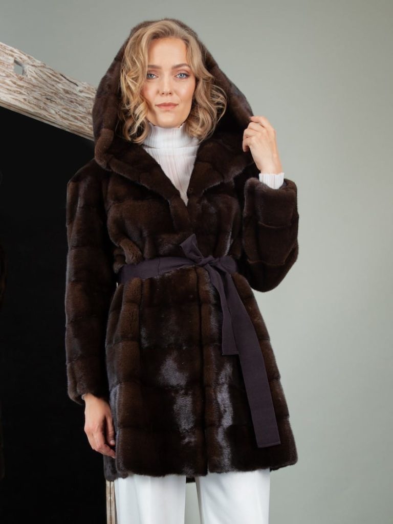 Mink Fur Coats And Jackets For Women Handmade By Nordfur 1421