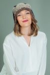 brown sheepskin fur helmet hat