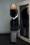 black fox fur palantine