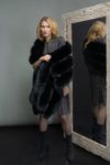 black fox fur palantine