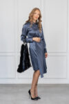 Black Fox Fur Handbag